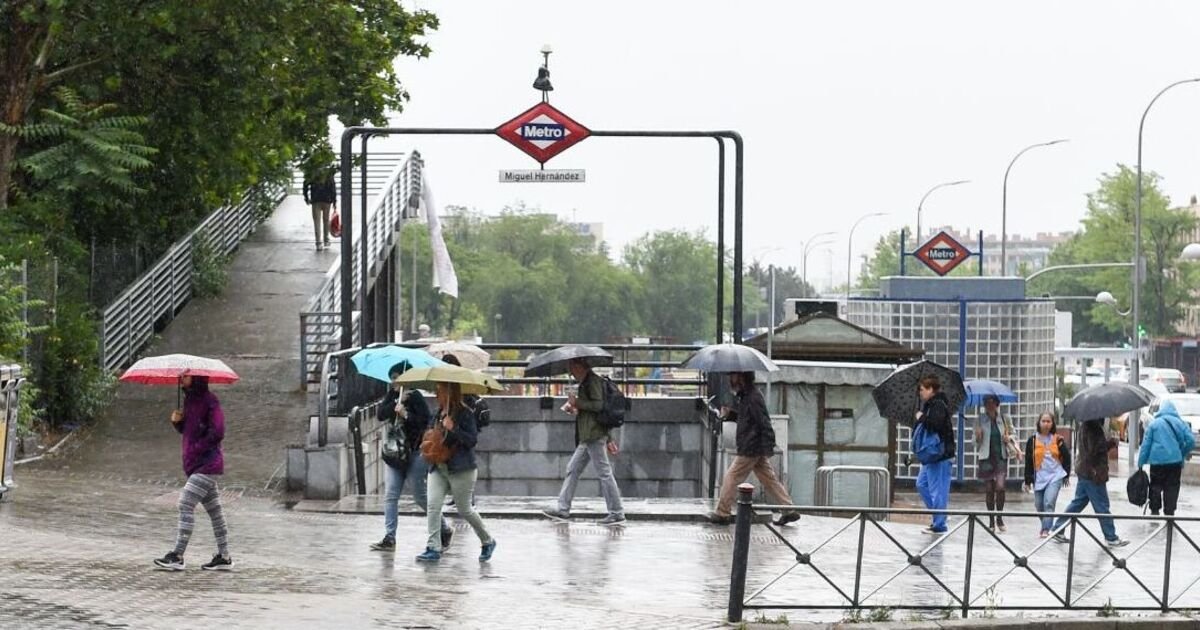 Met Office warning for Brits in Spain as double month's worth of rain to fall | World | News