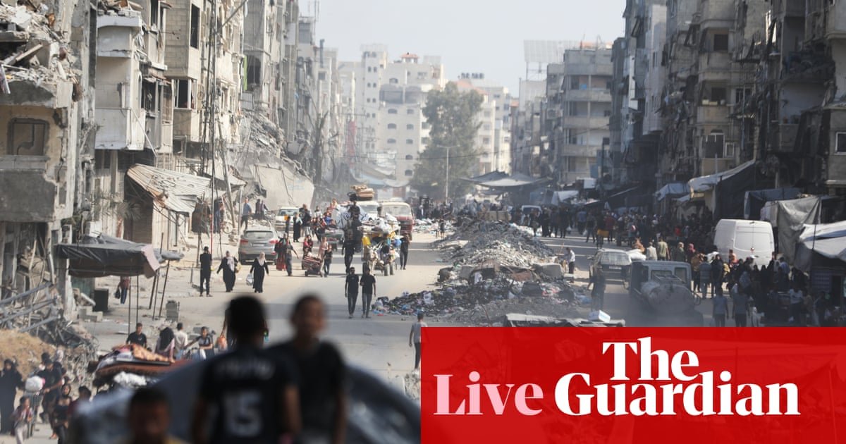 Middle East live: UN issues food warning for northern Gaza as thousands remain trapped by Israeli offensive | Israel-Gaza war