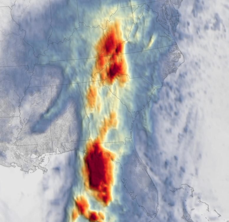 Hurricane Helene Rainfall