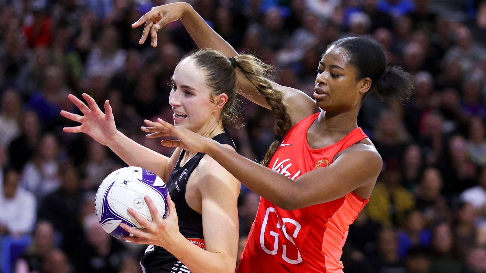 New Zealand's Kelly Jackson starred against England in the final Test of the Taini Jamison Trophy