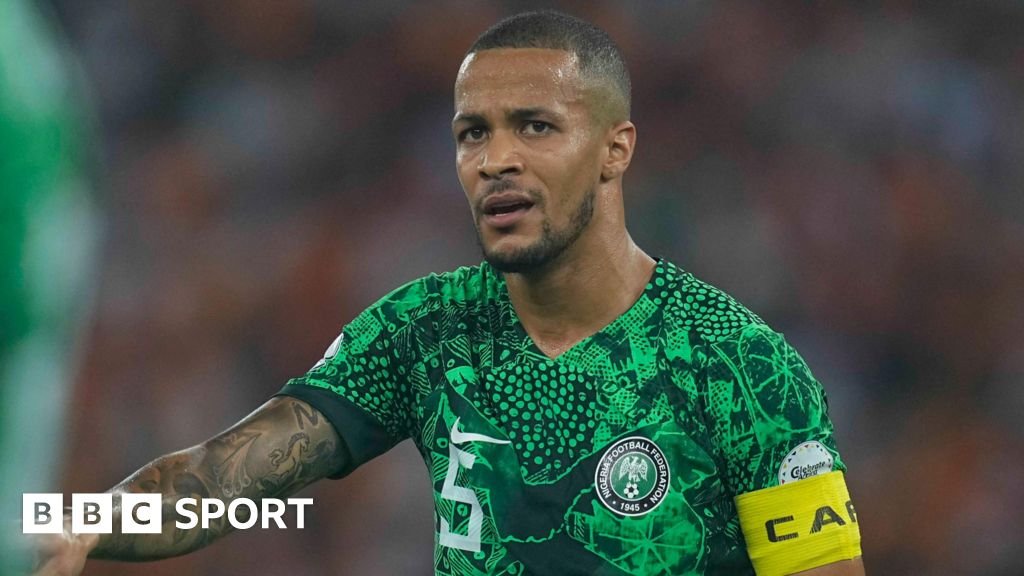 William Troost-Ekong in action for Nigeria