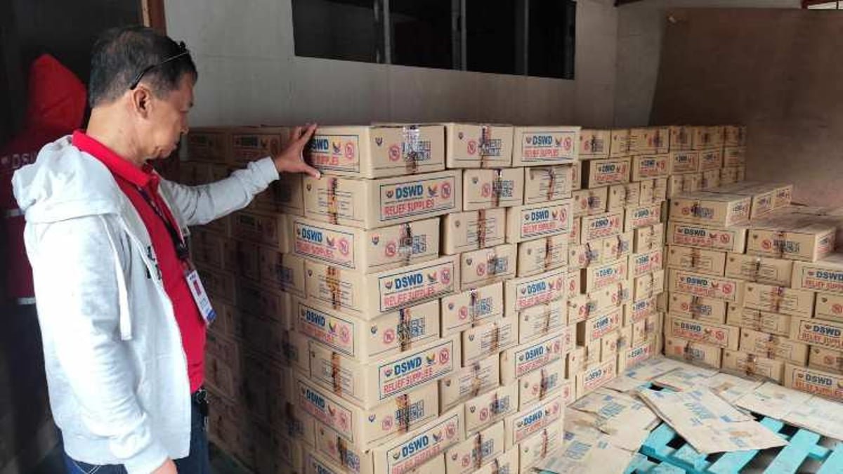 P146.7 million in DSWD goods ready for 'Kristine' relief operations