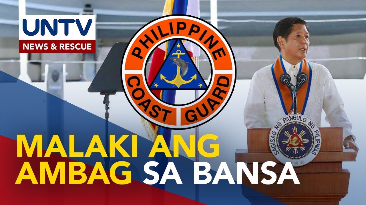 PBBM, kinilala ang ambag ng PCG sa pagpapanatili ng kapayapaan sa karagatan ng Pilipinas