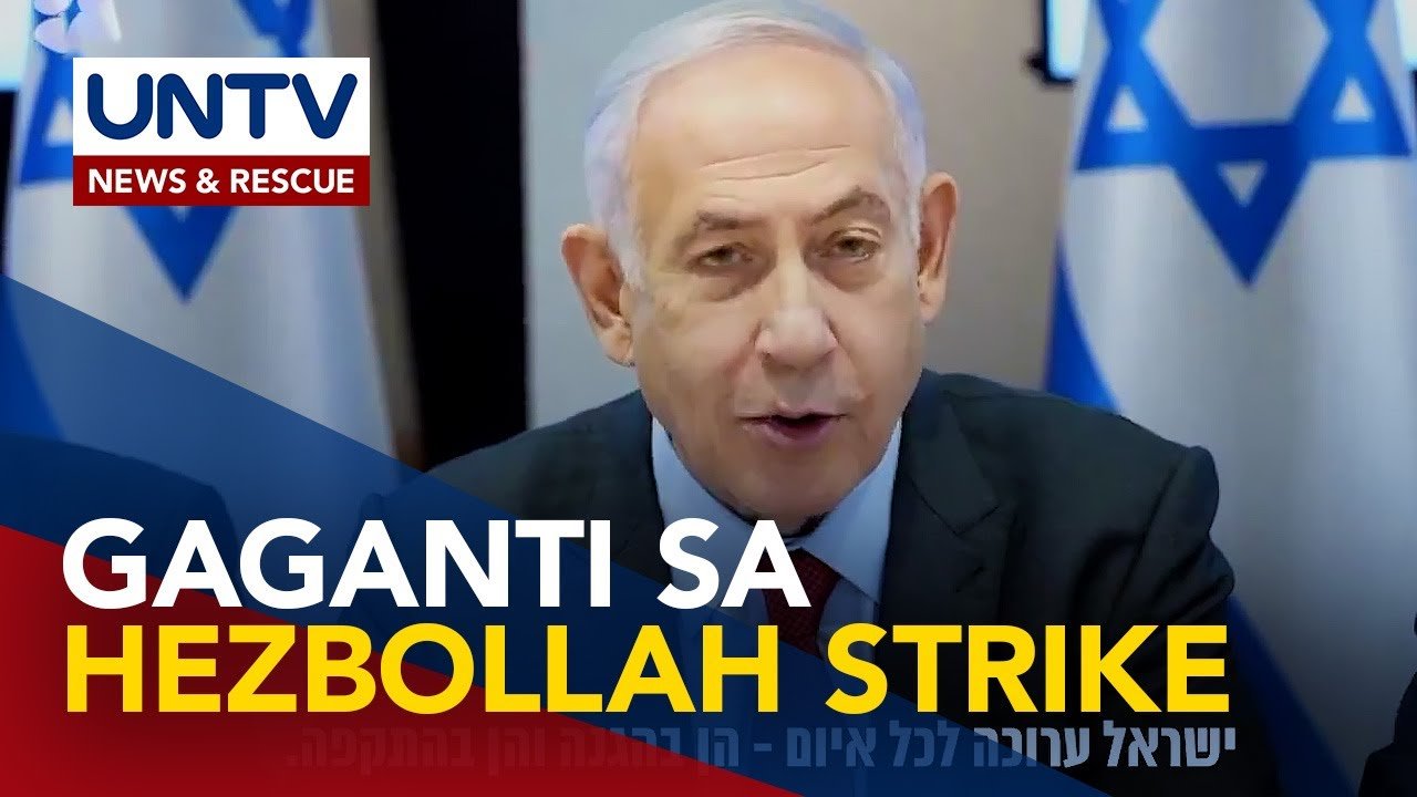 PM Netanyahu, nagbabalang gaganti kasunod ng drone strike ng Hezbollah