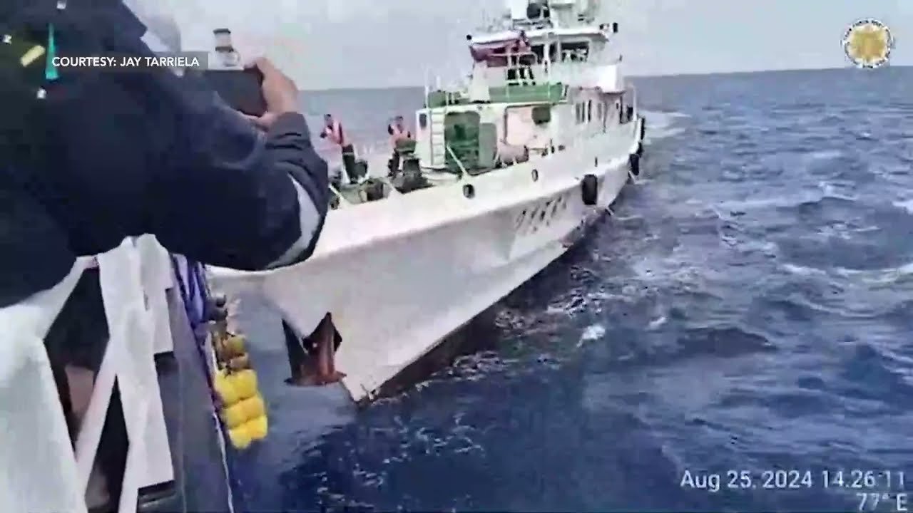 Panibagong engkwento ng Chinese vessels at BFAR (BRP Datu Sanday) sa Escoda Shoal, Agosto 25