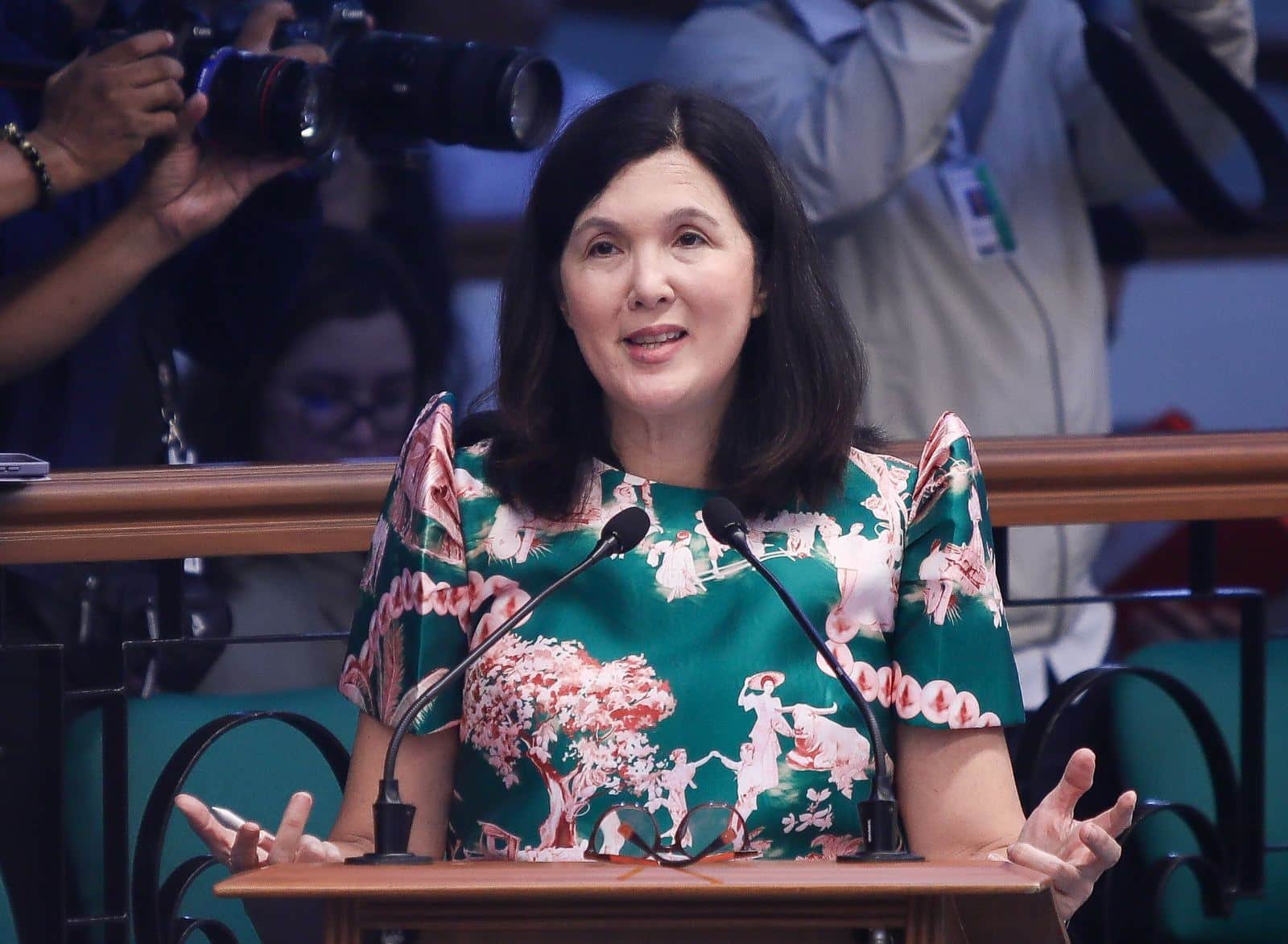 Pia Cayetano files COC for Senate reelection