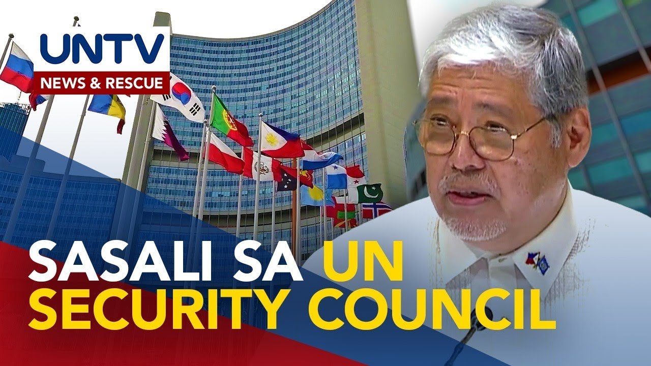 Pilipinas, nangangalap ng suporta para sa non-permanent seat sa UN Security Council