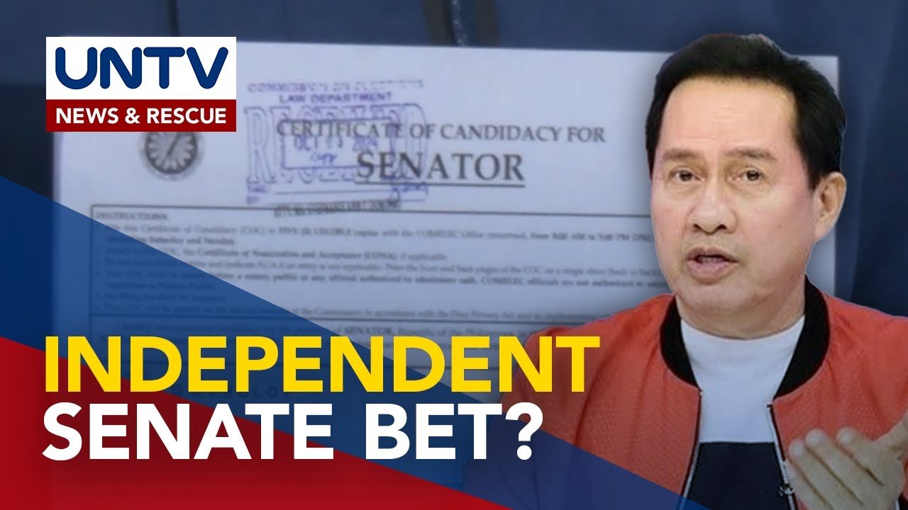 Quiboloy, posibleng ideklarang independent Senate bet; ‘Nuisance’ aspirants, sasalain