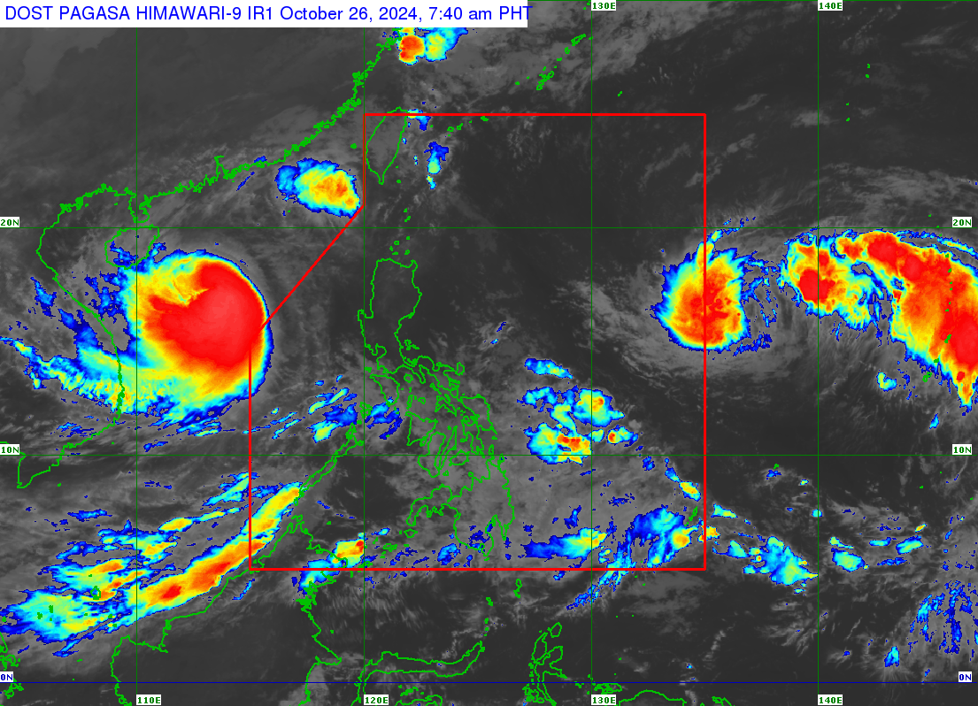 Pagasa: Rains over parts of Luzon due to trough of Kristine