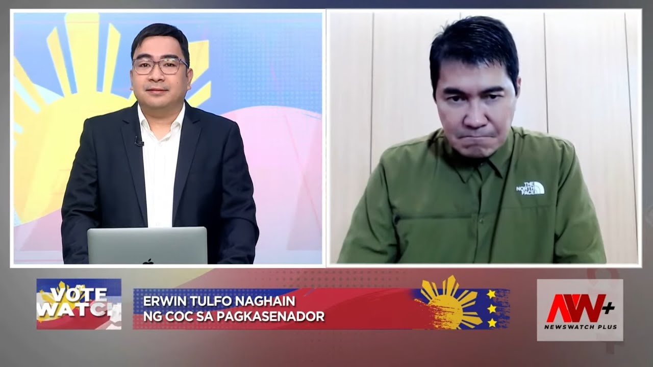 Rep. Erwin Tulfo | Vote Watch Interviews