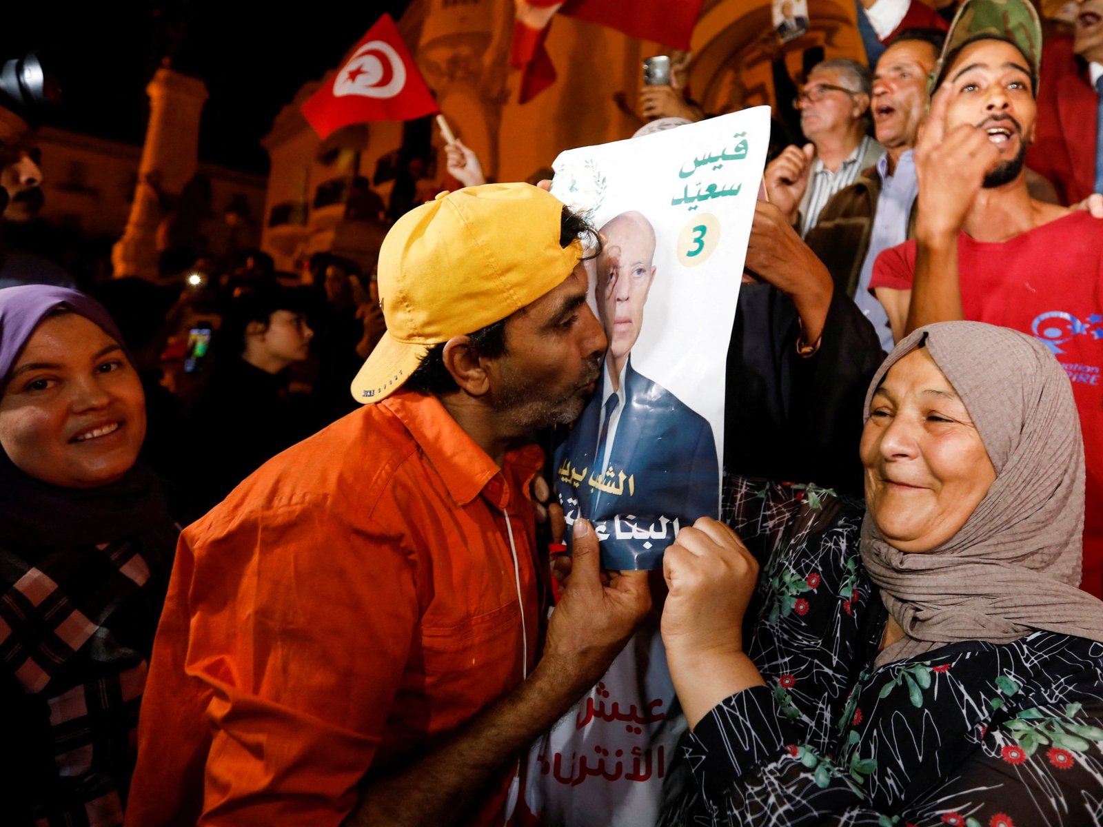 Saied’s low turnout win in Tunisia election sparks repression concerns | Elections News