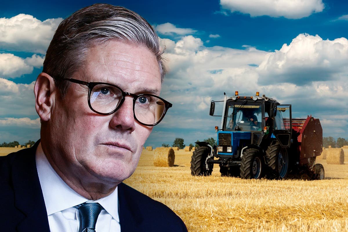 Starmer accused of lying to farmers as ‘tractor tax’ threatens to destroy countryside and increase cost of food