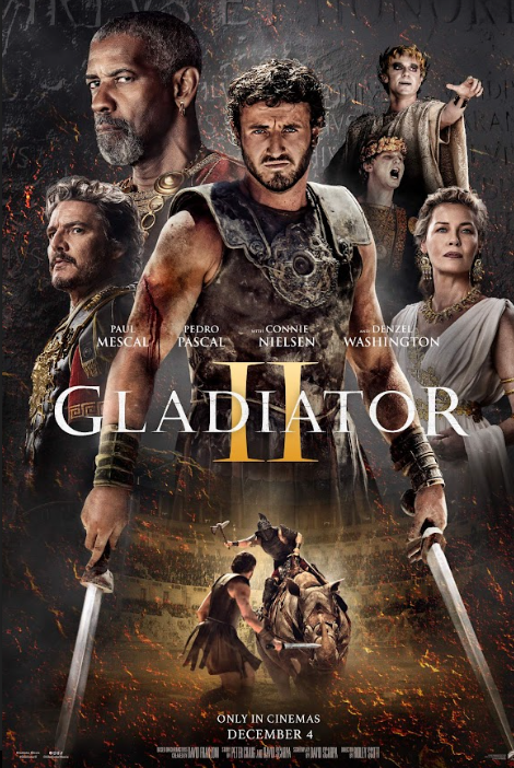 Strength and Honor. Check Out The New Posters For ‘Gladiator ll,’ in Cinemas December 4