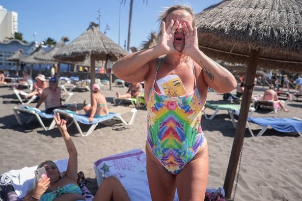 Sunbathing Brits hit back at protesting Tenerife locals telling them to 'go home'