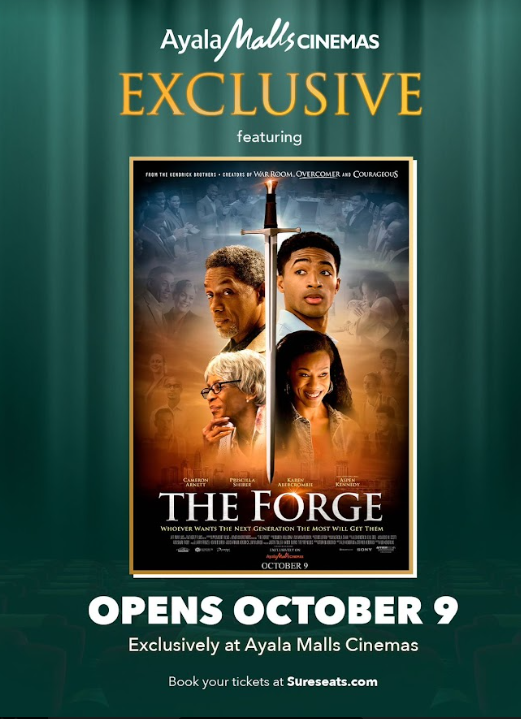 The Kendrick Brother’s Hit Faith-Based Film ‘The Forge’ to Screen Exclusively at Ayala Malls Cinemas Starting October 9