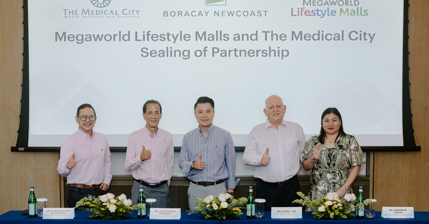 MEGAWORLD LIFESTYLE MALLS TO BRING THE MEDICAL CITY TO BORACAY NEWCOAST