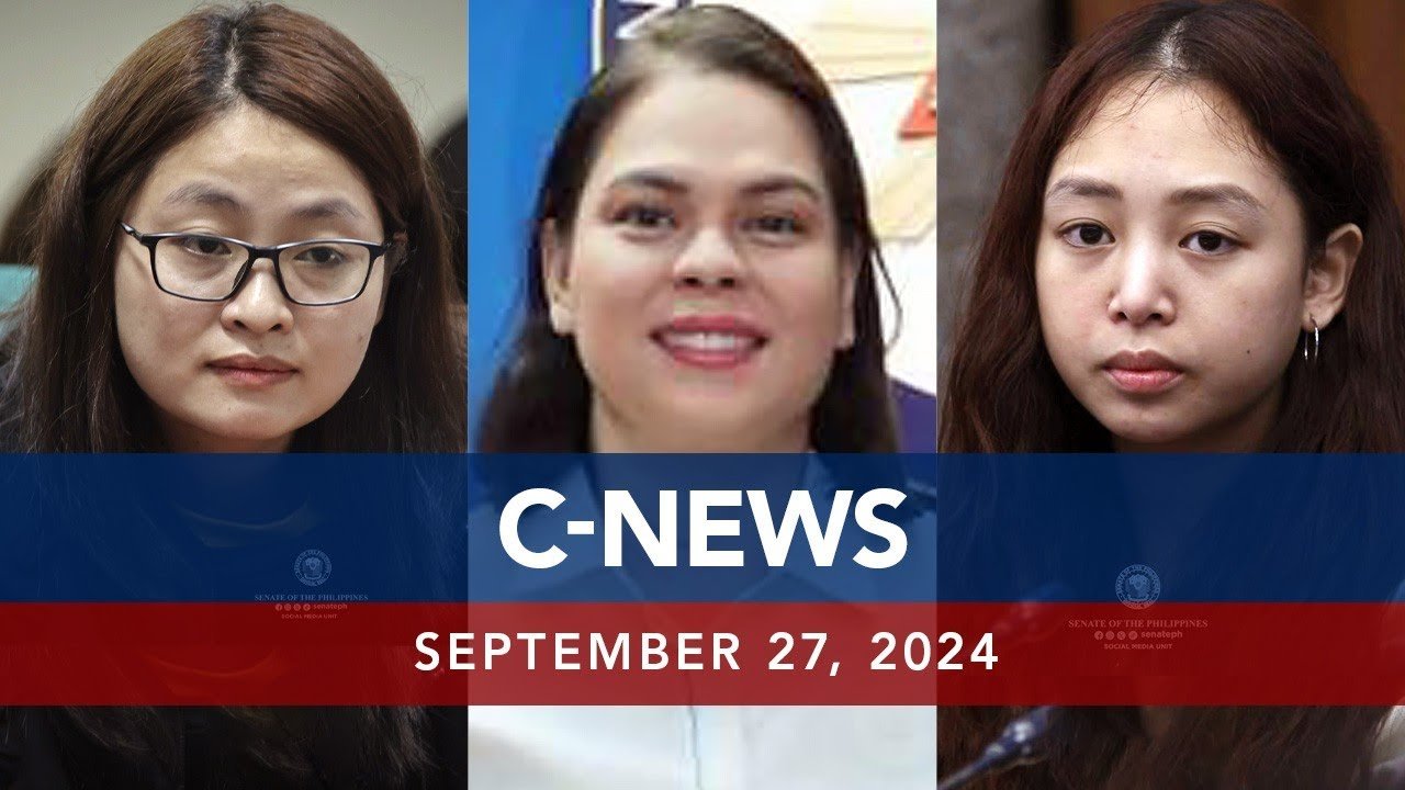 UNTV: C-NEWS | September 27, 2024