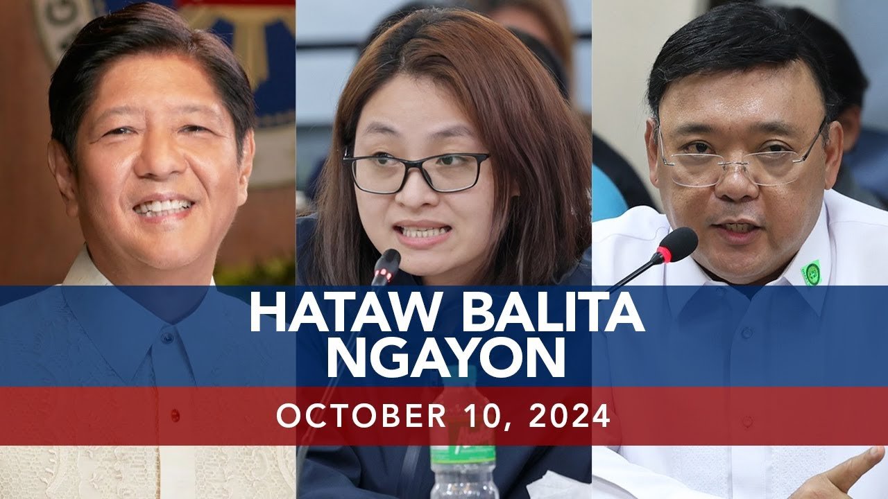 UNTV: Hataw Balita Ngayon | October 10, 2024