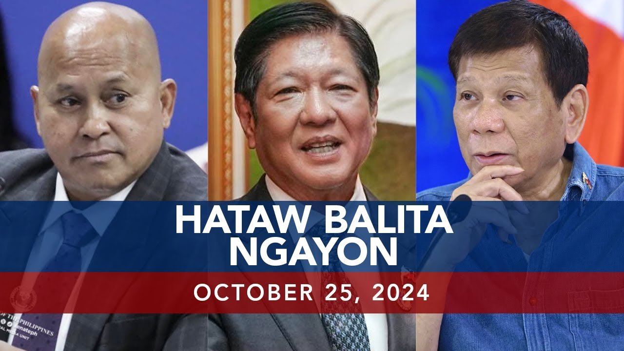 UNTV: Hataw Balita Ngayon | October 25, 2024