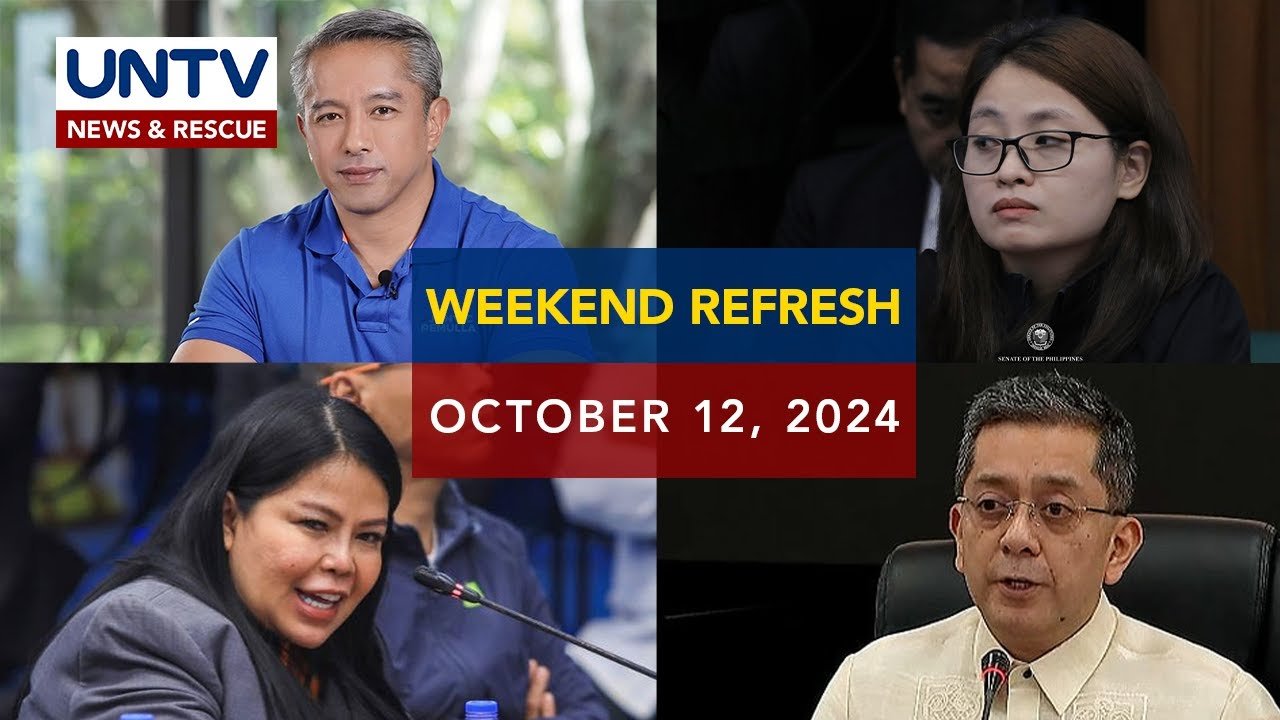 UNTV: IAB Weekend Refresh | October 12, 2024