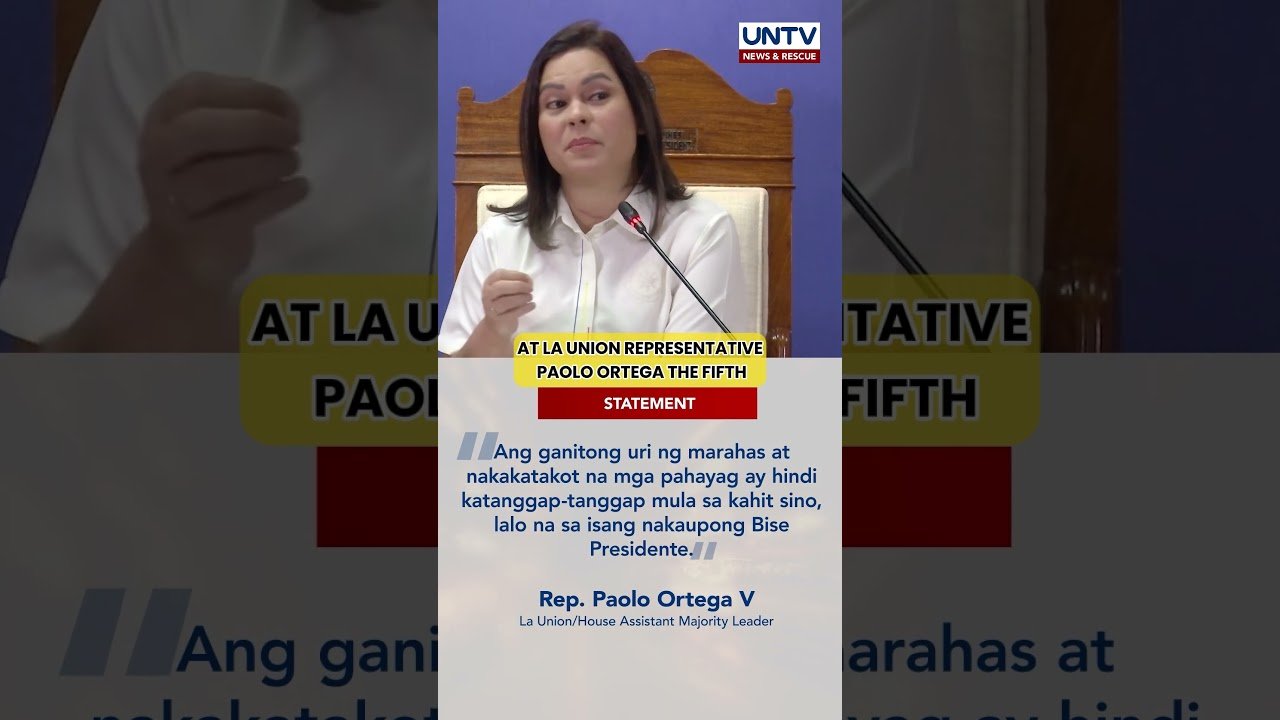 VP Duterte, pinayuhan ng ilang kongresista na magpatingin sa psychologist o doktor sa isip