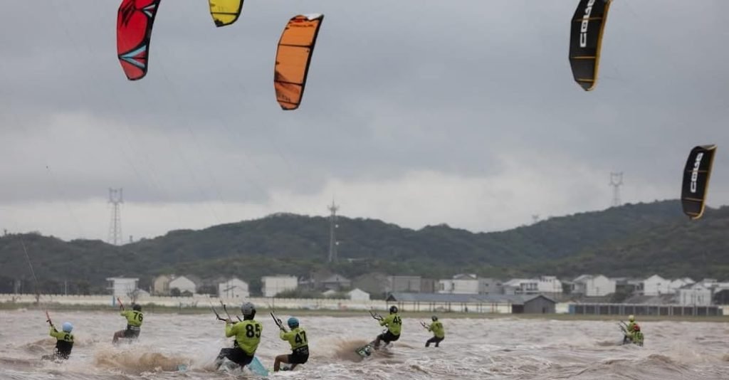 Local and international kiters showcase their wares as the Philippine Kiteboarding Tour kicks off in Borongan City.