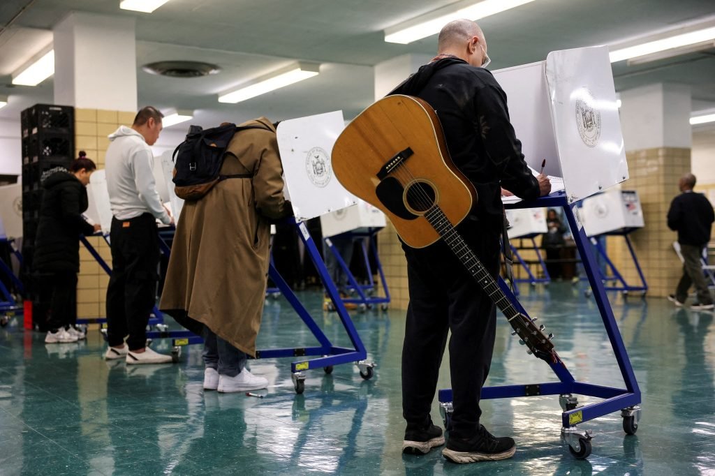 Americans from different states cast their vote on Tuesday, November 5, during the US presidential election, the most anticipated 2024 election in the