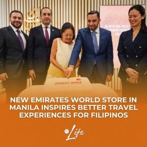 As soon as you enter the new Emirates World Store in BGC, Taguig, your senses immediately fly with the delightfully bright, airy feel of the place, th