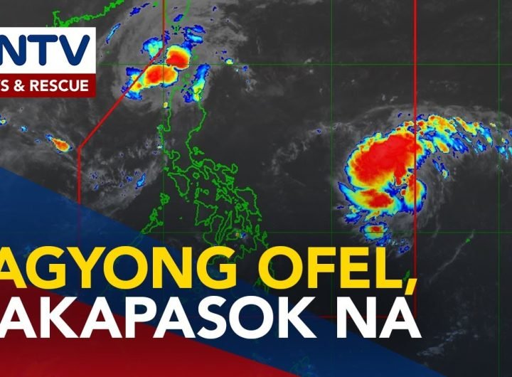 Bagong bagyong Ofel, pumasok na sa PAR; Bagyong Nika, patuloy na magpapa-ulan sa Northern Luzon