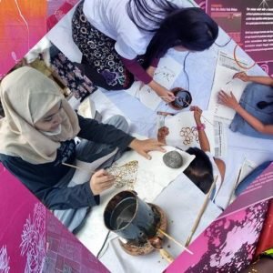 Batik-making not only promotes an intangible cultural heritage among younger Indonesians, it also serves as a therapeutic intervention and potential s