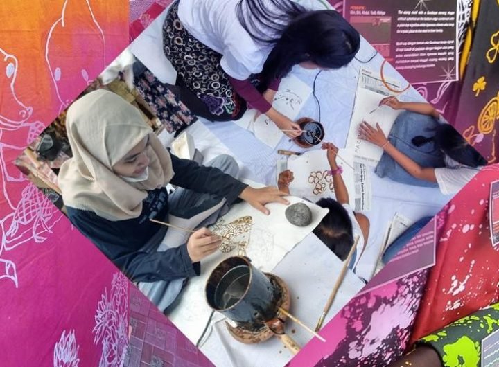 Batik-making not only promotes an intangible cultural heritage among younger Indonesians, it also serves as a therapeutic intervention and potential s