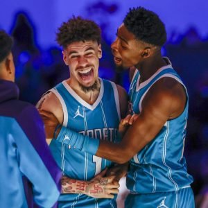 NBA Hornets LaMelo Ball Brandon Miller Pistons