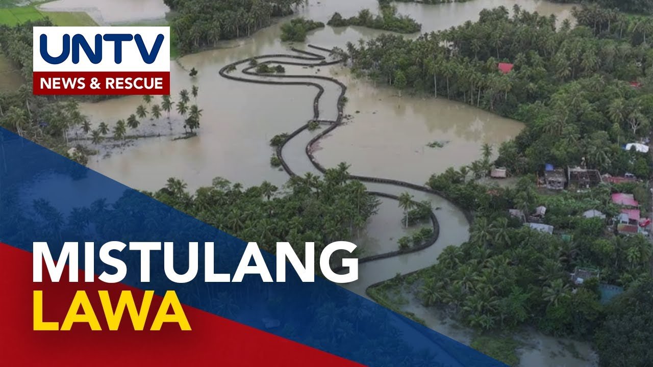 Camalig, Albay, nagmistulang lawa sa lawak ng baha; debris mula sa Mayon, kasama sa rumagasang lahar