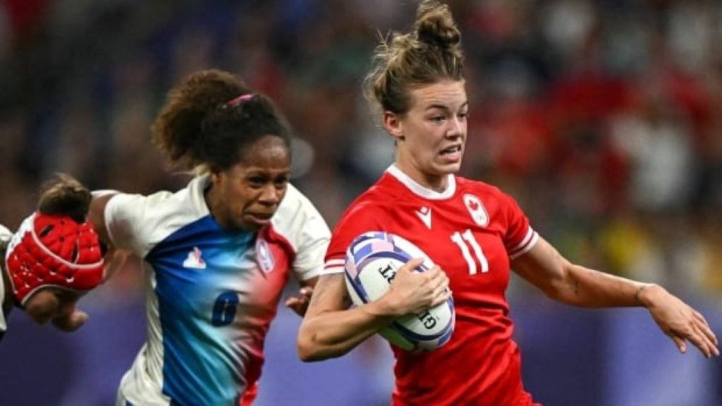 Canadian women lose twice but advance to quarterfinals at Dubai 7s