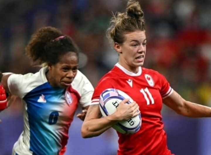 Canadian women lose twice but advance to quarterfinals at Dubai 7s