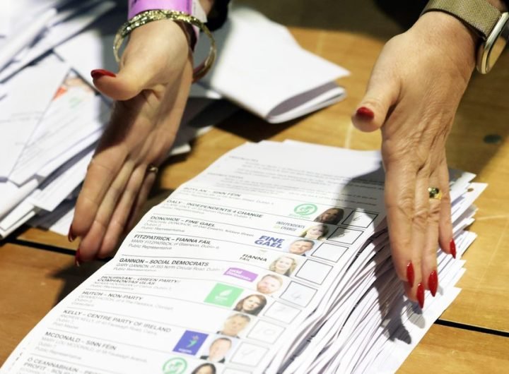 Counting begins in Ireland’s election as 3 parties battle for top place