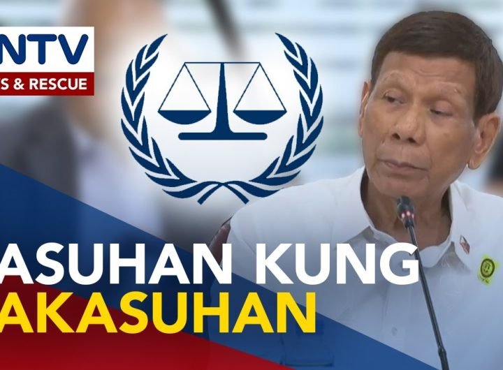 Dating Pangulong Duterte, hinamon ang ICC na kasuhan siya kaugnay ng EJKs sa drug war