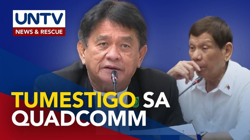 Dating driver-bodyguard ni FPRRD, dumalo sa pagdinig ng QuadComm