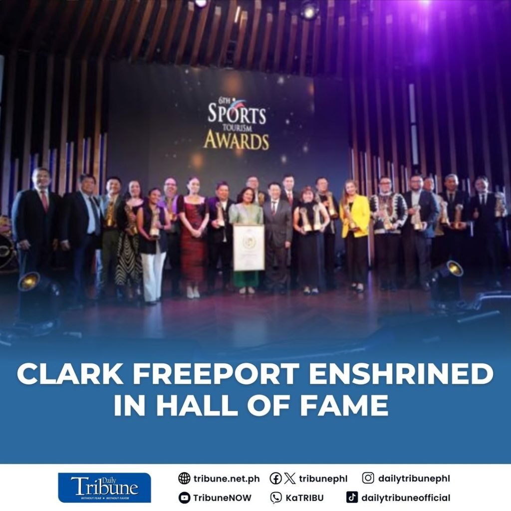 During the 6th Philippine Sports Tourism Awards (PSTA) held at the Axis Bar of NUSTAR Casino and Resort in Cebu City, the Clark Freeport Zone became t