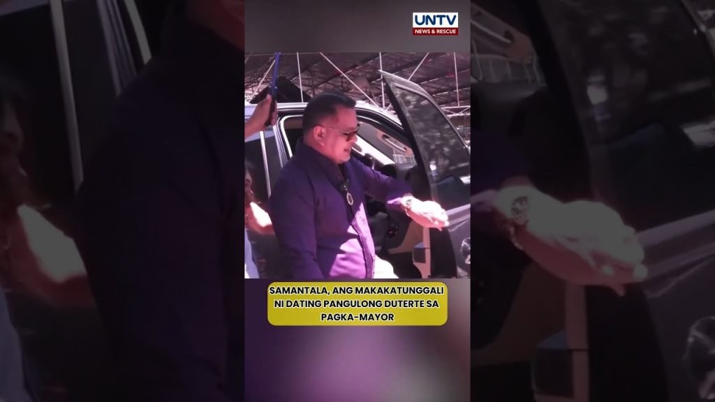 Ex-Pres. Duterte, kakandidato bilang mayor; anak na si Baste, tatakbong vice mayor sa Davao City