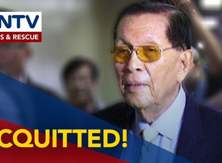 Ex-Sen. Enrile, pinawalang-sala sa plunder case kaugnay ng pork barrel scam