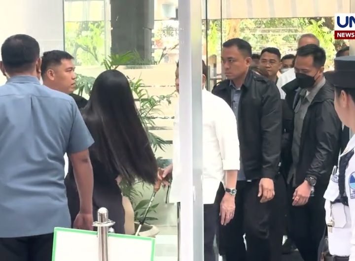 FPRRD arrives at the House of Representatives to attend Quad Comm hearing on November 13