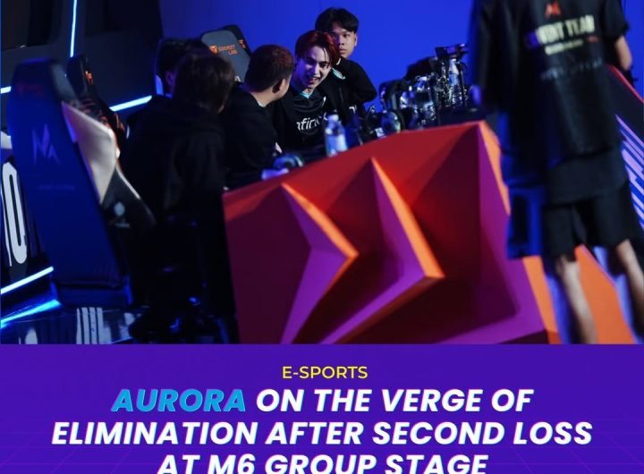 Filipino fan-favorite Aurora is on the verge of elimination after absorbing another loss this time against NIP Flash of Singapore on Day 2 of the M6 W