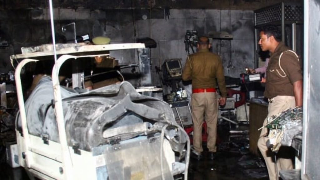 Fire kills 10 newborns in intensive care unit in northern India