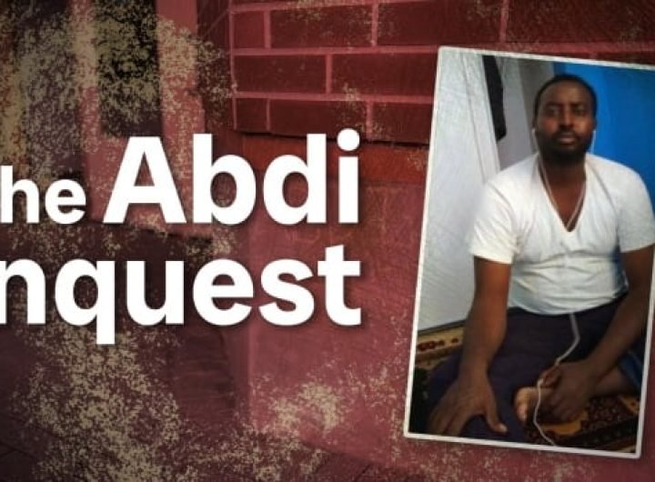 First day of inquest hears of Abdirahman Abdi's earlier life, mental health struggles in Canada