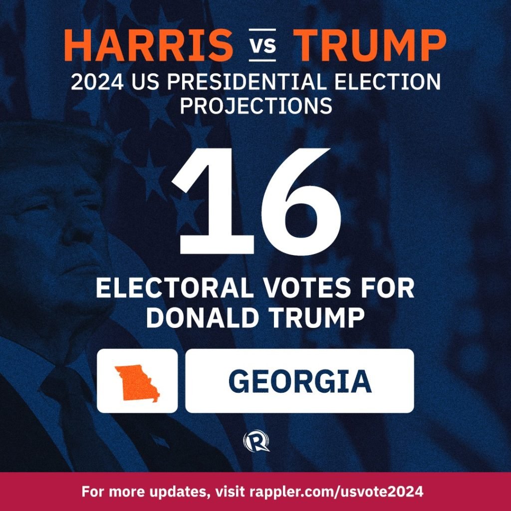 GEORGIA TURNS RED