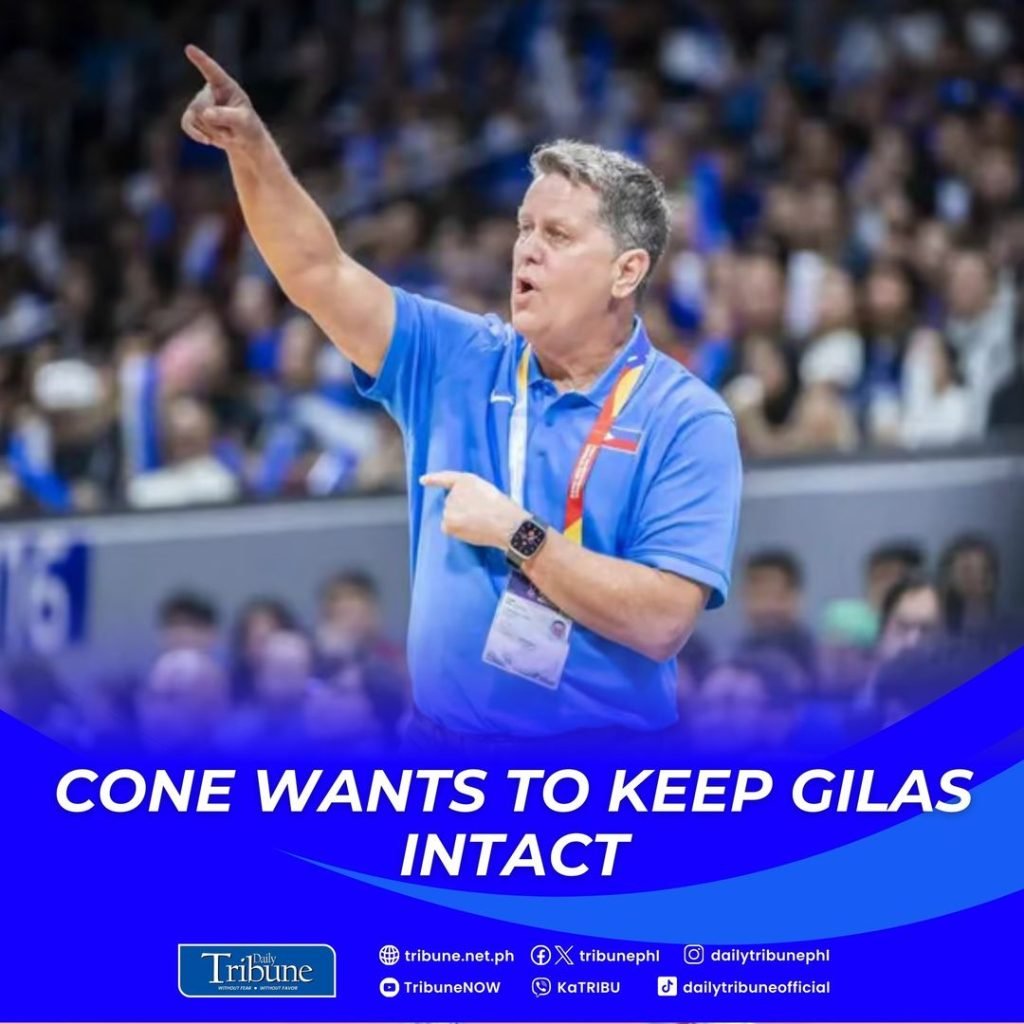 Gilas Pilipinas will remain intact as it heads for the FIBA Asia Cup that will be held in Jeddah, Saudi Arabia in August of next year.