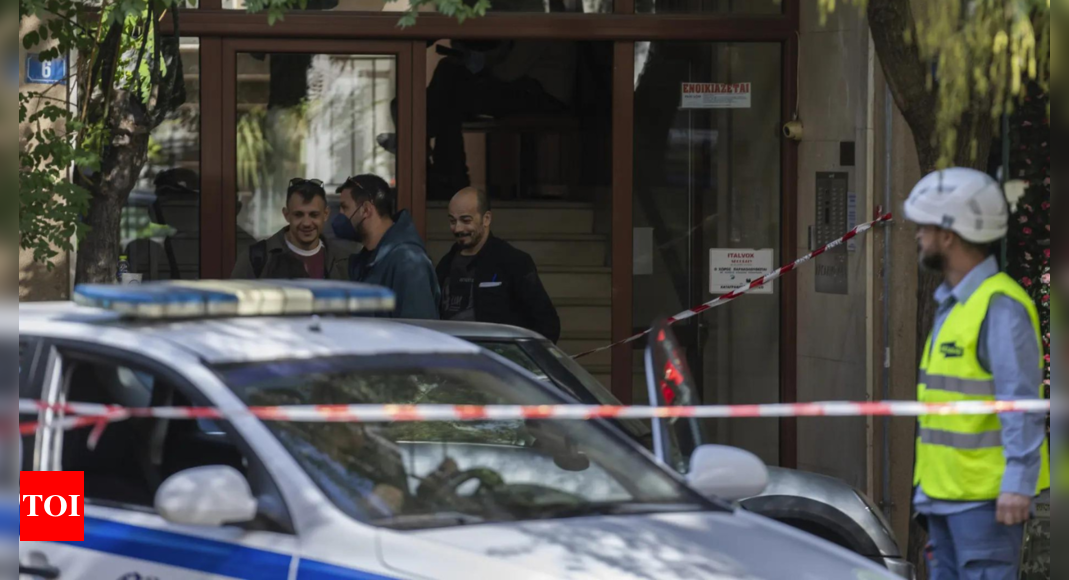 Greek police arrest man over Athens apartment blast