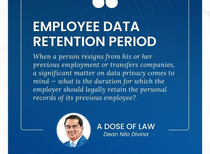 Hence, employers are generally required to retain the records of their resigned employees for a minimum of three years, subject to other industry-spec