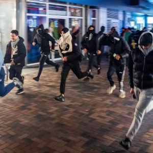 Horror moment Israeli football fans flee anti-Semitic mob in Amsterdam with 7 missing after sickening ‘Pogrom’ attack